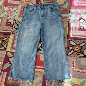 7 For All Mankind Light Blue Straight Leg Jeans
